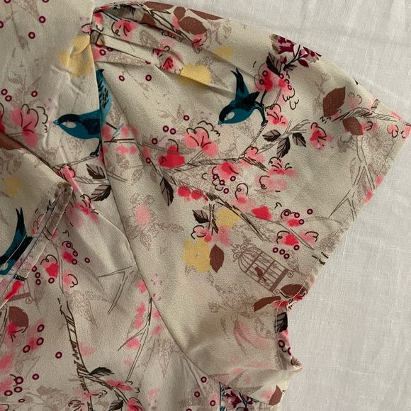 Anthropology Yumi Floral and Bird print dress - Picture 6 of 14